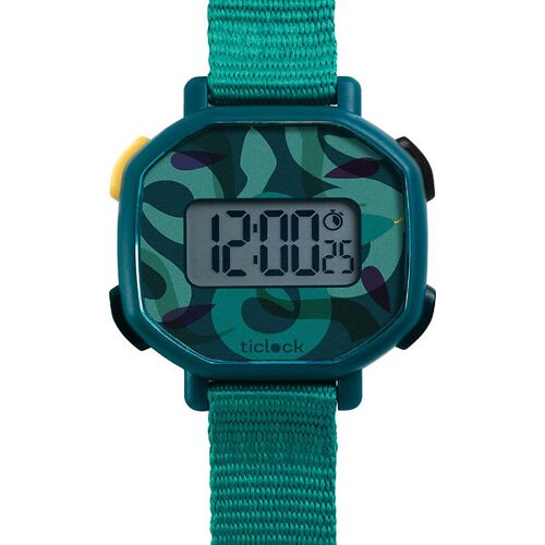 Djeco Armbanduhr - Green Schlangen - One Size - Djeco Armbanduhr