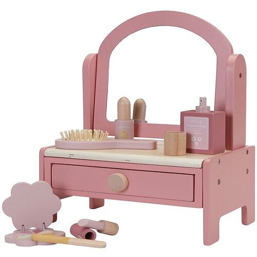 Little Dutch Schminktisch - Holz - Rosa - Little Dutch - One Size - Schminke