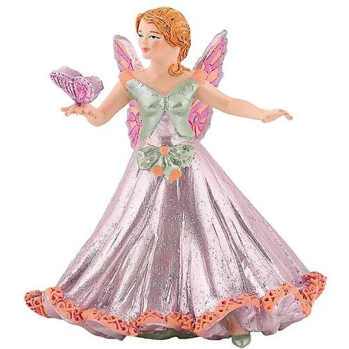 Papo Rosa Butterfly Fairy - H: 9 cm - One Size - Papo Spielzeugfiguren