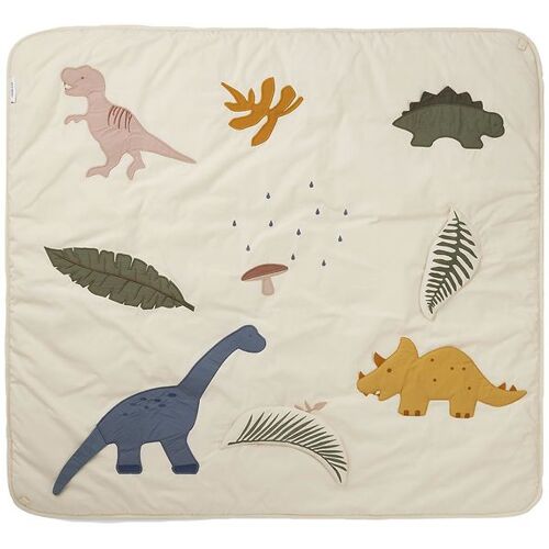 Liewood Krabbeldecke - 110x110 cm - Glenn - Dino Mix - Liewood - One Size - Krabbeldecke