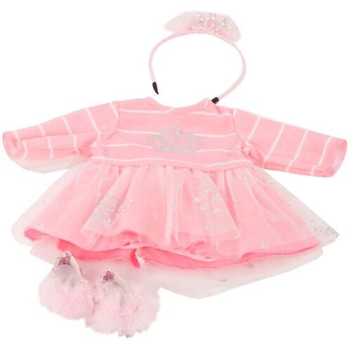 Götz Puppenkleidung - Kleid/Schuhe - 30-33cm - Little Princess - Götz - One Size - Puppenkleidung