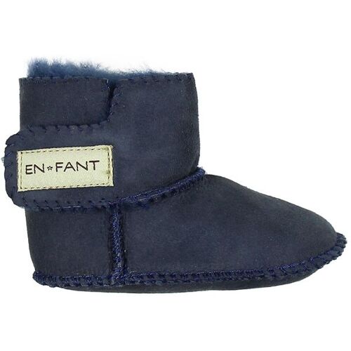 En Fant Lamm-Krabbelschuhe m. Für - Navy - En Fant - 20/21 - Leder-Krabbelschuhe