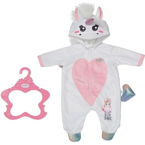 Baby Born Puppenkleidung - Einhorn-Overall - BABY born - One Size - Puppenkleidung