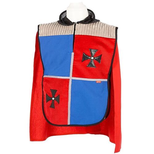 Souza Kostüm – Ritter – Ivain Knight – Rot/Blau – 3-4 Jahre (98-104) – Souza Kostüm