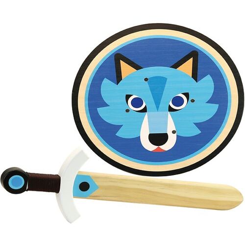 Vilac Schild & Schwert - Holz - Wolf - Vilac - One Size - Spielzeug