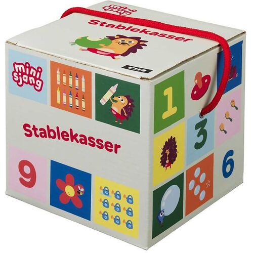 DR Stapelboxen - Pinsel - 10 Stapelboxen - DR - One Size - Bauklötze