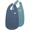 CeLaVi Lätzchen - Lang - 2er-Pack - China Blue - One Size - CeLaVi Lätzchen