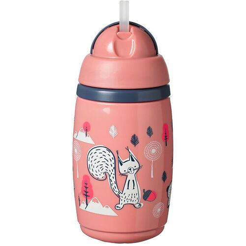 Tommee Tippee Becher m. Strohhalme - Superstar - 266 ml - Rosa m - Tommee Tippee - One Size - Becher