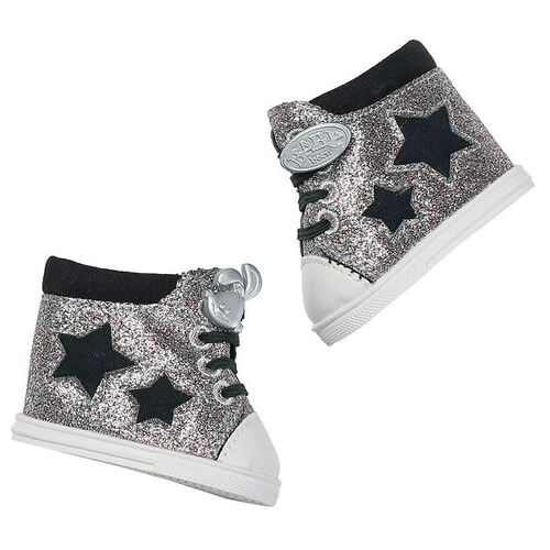 Baby Born Sneakers - 43 cm - Silber - One Size - BABY born Puppenkleidung