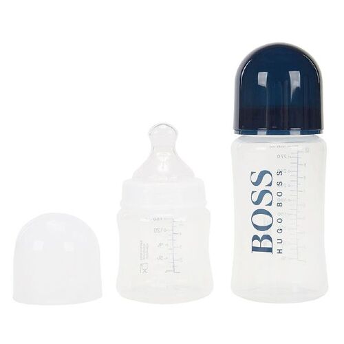 Babyflaschen - 2er-Pack - Weiß/Navy - BOSS - One Size - Babyflaschen