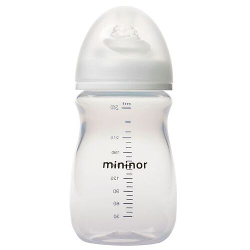Mininor Babyflasche - 240 ml - Weiß - Mininor - One Size - Babyflaschen