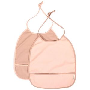 Filibabba Lätzchen. Tasche - 2er-Pack - Peach/Blush - One Size - Filibabba Lätzchen