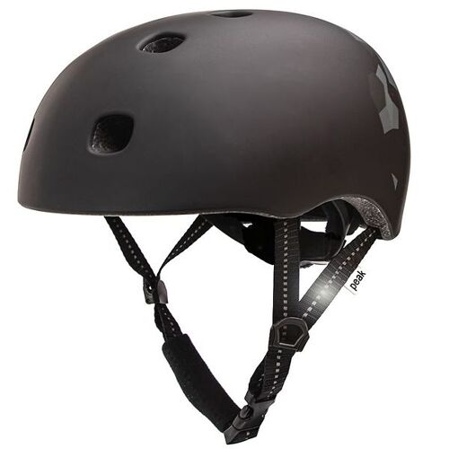 Crazy Safety Fahrradhelm – Rampe – Black Quadrate – 53-56 cm – Crazy Safety Fahrradhelm