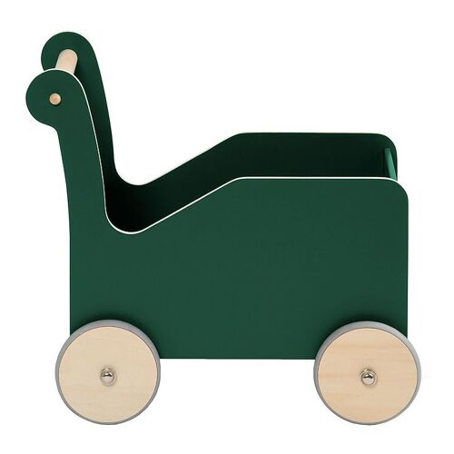 Sebra Lauflernwagen - Holz - Green - One Size - Sebra Lauflernwagen