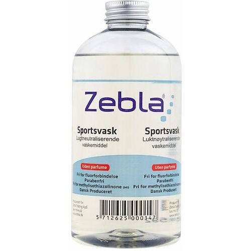 Zebla Sportwaschmittel - 500 ml - Zebla - One Size - Pflegeprodukte