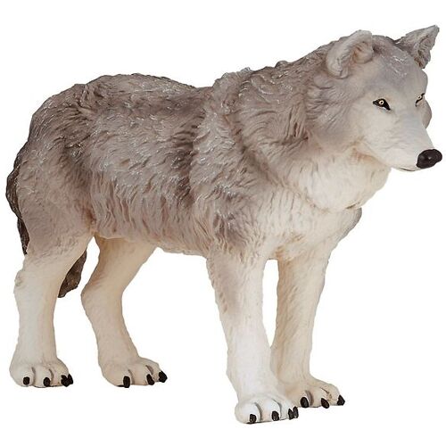 Papo Wolf - H: 12 cm - One Size - Papo Spielzeugtiere