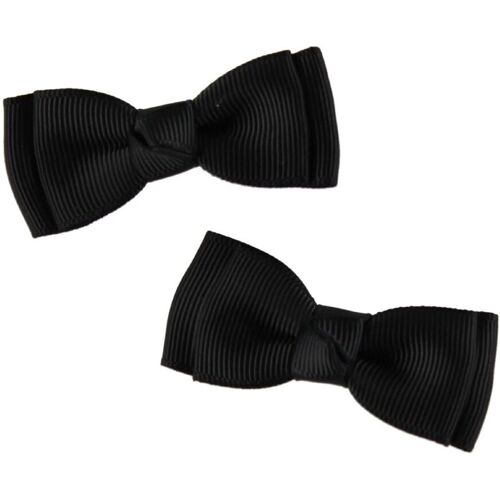 Bows By Stær Haarschleife – 2er-Pack – 6 cm – Schwarz – One Size – Bows By Stær Haarschmuck