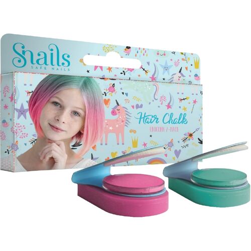 Snails Haarkreide – 2er-Pack – Einhorn – One Size – Snails Haarschmuck