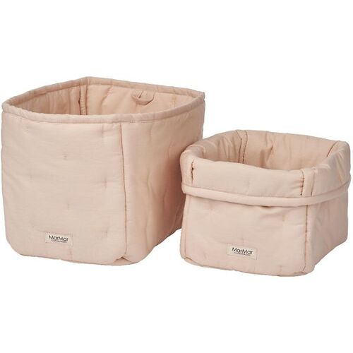 MarMar Aufbewahrungskörbe - 2er-Pack - Beige Rose - MarMar - One Size - Aufbewahrung