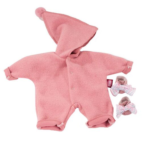 Götz Puppenkleidung - Strampler - 30-33 cm - Pink - Götz - One Size - Puppenkleidung