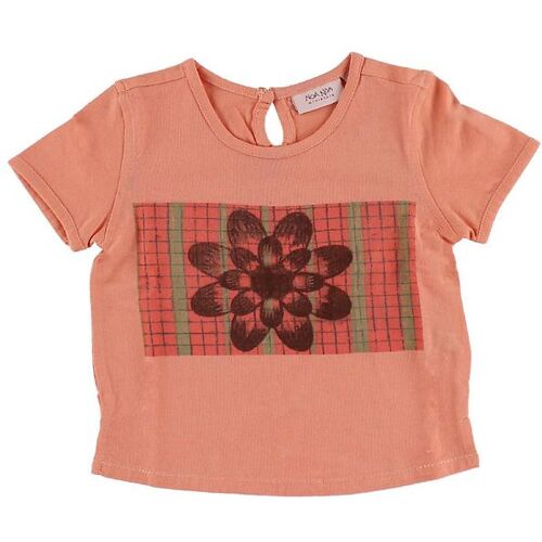 Noa Noa miniature T-Shirt – Koralle m. Blume – 24 mt – Noa Noa miniature T-Shirt