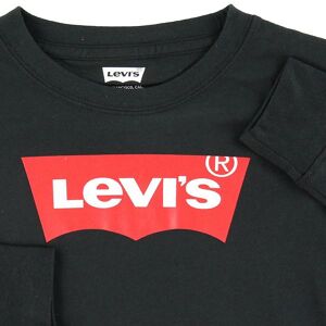 Levis Bluse - Batwing - Schwarz m. Logo - 10 Jahre (140) - Levis Blusen