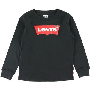 Levis Bluse - Batwing - Schwarz m. Logo - 10 Jahre (140) - Levis Blusen