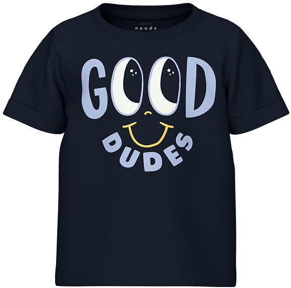 Name It T-Shirt - NmmVux - Dark Sapphire/Good Dudes - Name It - 2 Jahre (92) - T-Shirts