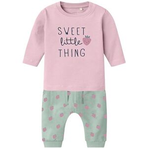 Name It Set - Bluse/Hosen - NbfVubie - Parfait Pink/Sweet Wenig - Name It - 1½ Jahre (86) - Blusen