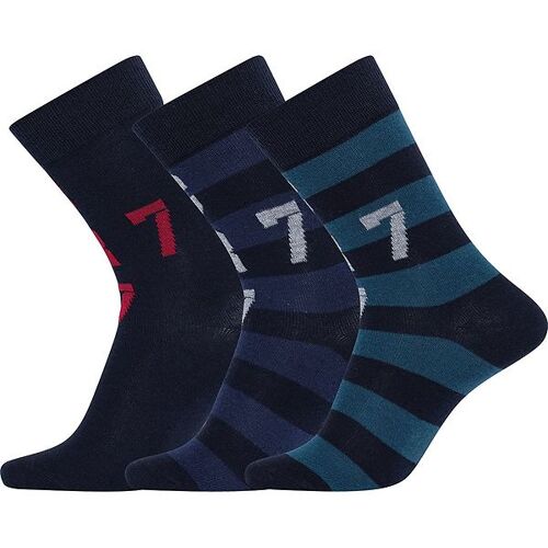 Ronaldo Socken - 3er-Pack - Blau/Grün/Rot - JBS - 40/43 - Socken