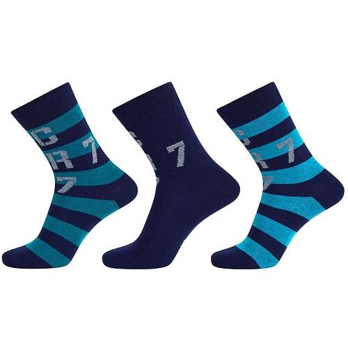 Ronaldo Socken - 3er-Pack - Blau/Grau - JBS - 40/43 - Socken