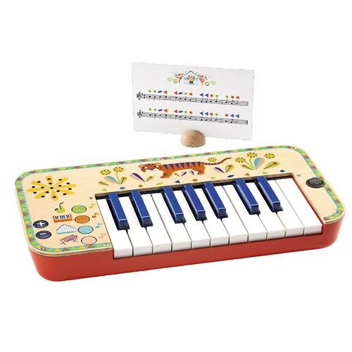 Djeco Musikinstrument - Tastatur - Djeco - One Size - Musikinstrumente