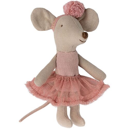 Maileg Maus - Ballerina - Kleine Schwester - Rosa - Maileg - One Size - Puppen