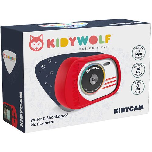 Kidywolf Kamera - Kidycam - Rot - One Size - Kidywolf Spielzeug