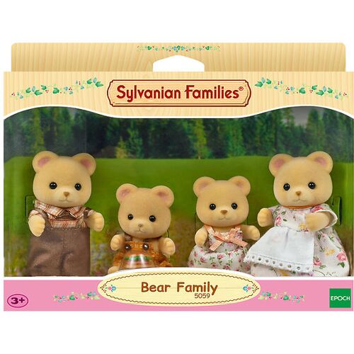 Sylvanian Families - Bear Familie - 5059 - Sylvanian Families - One Size - Spielzeugfiguren