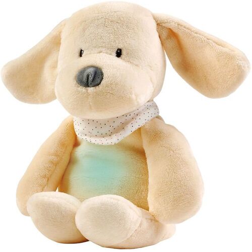 Nattou Schlafender Teddybär m. Nachtlicht/Ton - Sleepy Hund - Va - One Size - Nattou Kuscheltiere