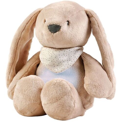 Nattou Schlafender Teddybär m. Nachtlicht/Ton - Sleepy Bunny - B - Nattou - One Size - Kuscheltiere