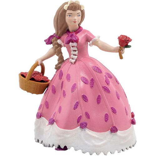 Papo Prinzessin m. Rosen - H: 9,3 cm - Papo - One Size - Spielzeugfiguren