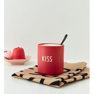 Design Letters Becher - Lieblingsbecher - Kiss - Pink
