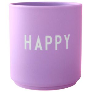 Design Letters Becher - Happy - Favorite - Pink - One Size - Design Letters Becher