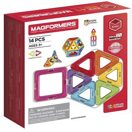 Magformers Magnetspielzeug - 14 Teile - Magformers - One Size - Magnetspielzeug