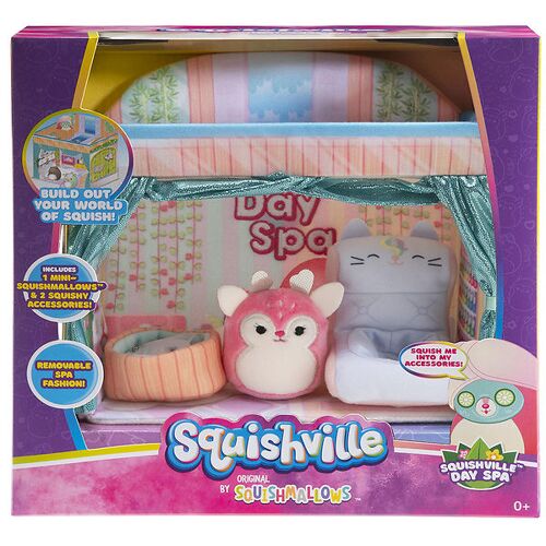 Squishville Dollhouse - Day Spa - Squishville - One Size - Puppenhauser