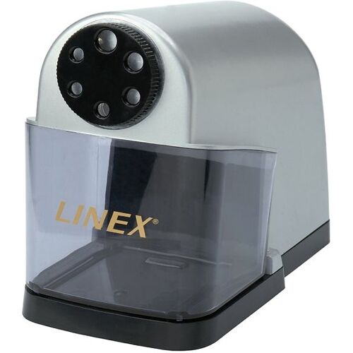 Linex Anspitzer - Elektrisch - Grau m. 6 Löcher - Linex - One Size - Anspitzer