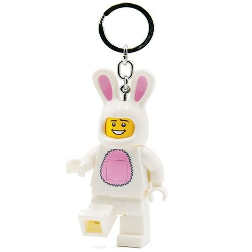 Schlüsselanhänger m. Taschenlampe - LEGO® Bunny Suit Guy - One Size - LEGO® Schlüsselanhänger
