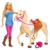 Barbie Puppenset - Puppe Ente Horse (Blond) - Barbie - One Size - Puppen