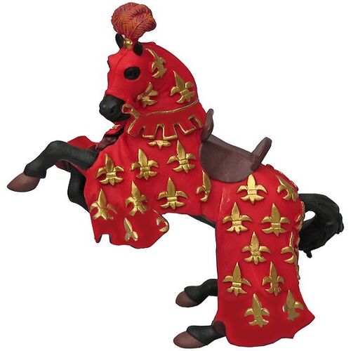 Papo Rot Prinz Philip Pferd - H: 8 cm - Papo - One Size - Spielzeugfiguren