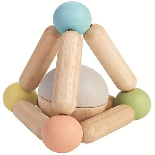 PlanToys Greifspielzeug - Dreieck - Pastel - PlanToys - One Size - Greifspielzeug