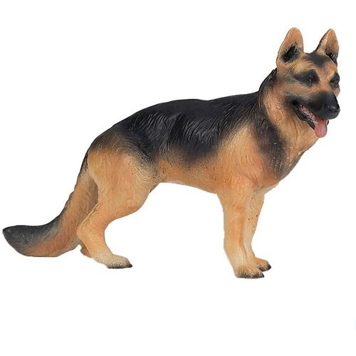 Papo Deutscher Schäferhund - L: 9, 5 cm - Papo - One Size - Spielzeugtiere