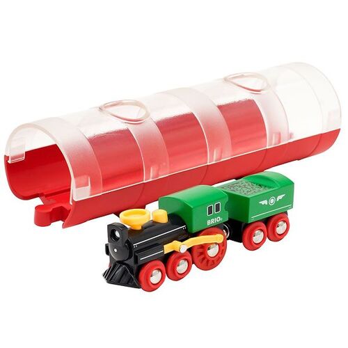 World Dampflokomotive m. Tunnel - Grün 33892 - BRIO - One Size - Spielzeug