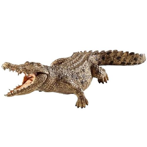 Schleich Wild Life - L: 18 cm - Krokodil 14736 - Schleich - One Size - Spielzeugtiere